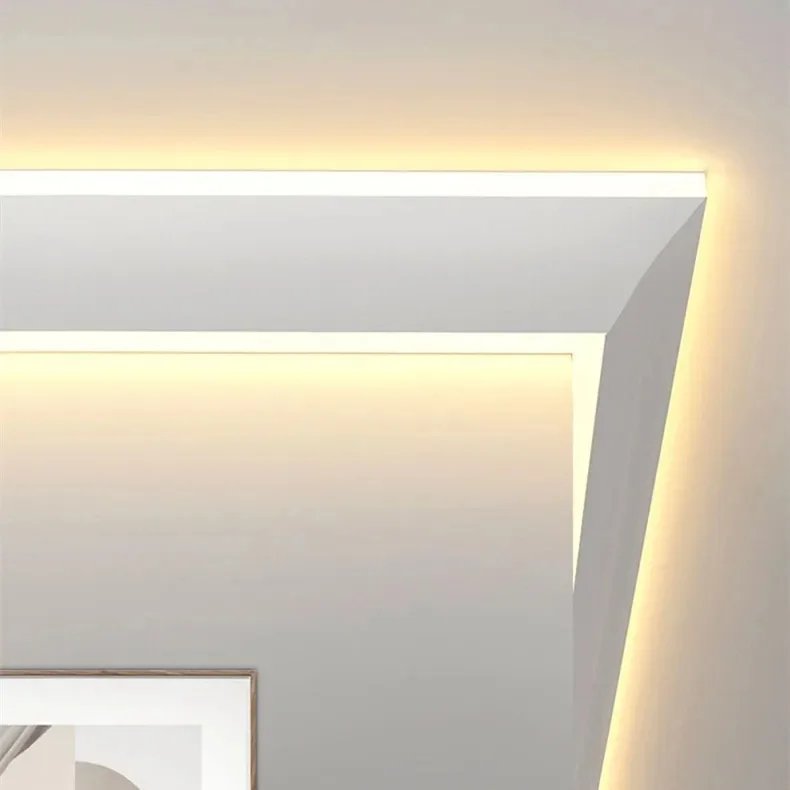 Ceiling Top Corner Line Lamp LED Aluminum Profile Surface Mounted
