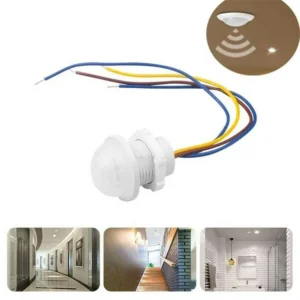 PIR MOTION SENSOR FOR SINGLE LIGHT