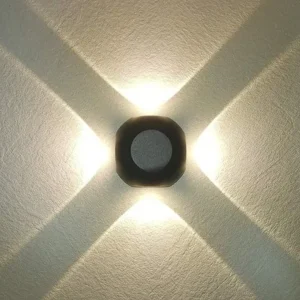 Lens Model 4 Way Wall Light