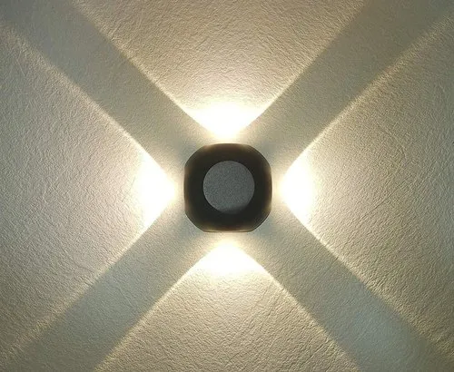 Lens Model 4 Way Wall Light