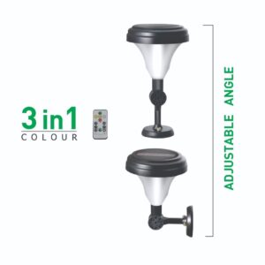 Solar Adjustable Mini Gate Light (3-in-1 Colors)