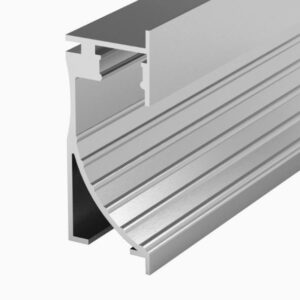 Aluminum Profile LED Skirting Recessed for Dry Wall – 75mm