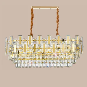 Crystal Chandeliers (Gold)