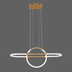 LED Chandelier – Brass Body