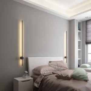 STICK LED Wall Light – Black/Brass...