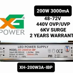 200W 3000mA Driver IP65 Isolated