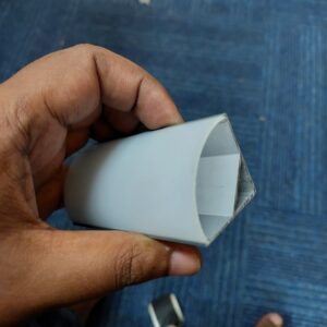 S3030 Corner Aluminium Profile – 30mm x 30mm, 3000mm Length, Anodised Aluminium with Clear/Opal Frosted Diffuser & Accessories